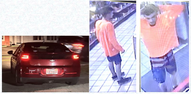 Suspect vehicle and suspect Suspect vehicle and suspect